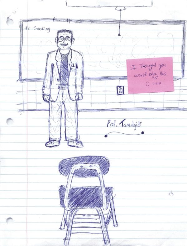 Mohammad H. Tamdgidi According to a Kind Student